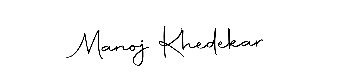 Use a signature maker to create a handwritten signature online. With this signature software, you can design (Autography-DOLnW) your own signature for name Manoj Khedekar. Manoj Khedekar signature style 10 images and pictures png