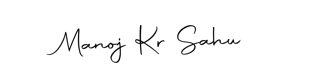 Design your own signature with our free online signature maker. With this signature software, you can create a handwritten (Autography-DOLnW) signature for name Manoj Kr Sahu. Manoj Kr Sahu signature style 10 images and pictures png