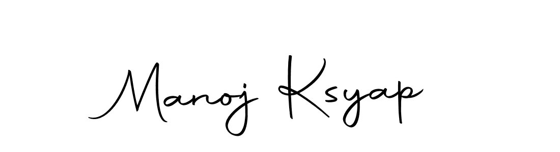 Create a beautiful signature design for name Manoj Ksyap. With this signature (Autography-DOLnW) fonts, you can make a handwritten signature for free. Manoj Ksyap signature style 10 images and pictures png