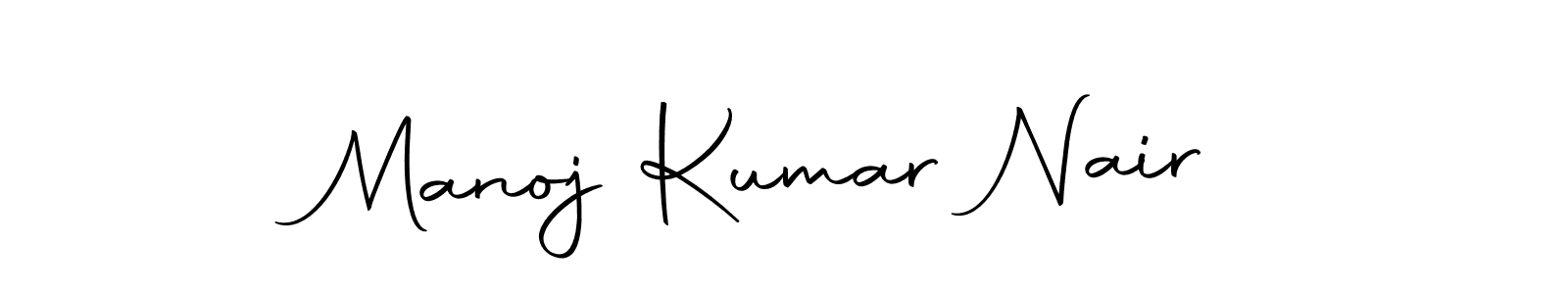 How to make Manoj Kumar Nair signature? Autography-DOLnW is a professional autograph style. Create handwritten signature for Manoj Kumar Nair name. Manoj Kumar Nair signature style 10 images and pictures png