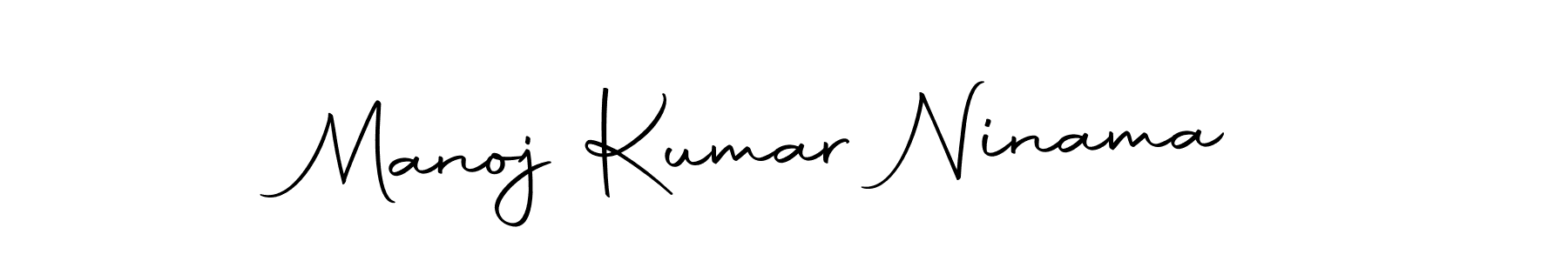 Design your own signature with our free online signature maker. With this signature software, you can create a handwritten (Autography-DOLnW) signature for name Manoj Kumar Ninama. Manoj Kumar Ninama signature style 10 images and pictures png