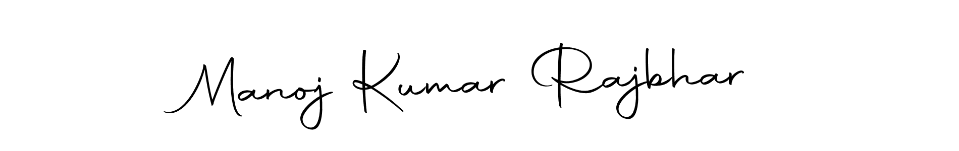 Autography-DOLnW is a professional signature style that is perfect for those who want to add a touch of class to their signature. It is also a great choice for those who want to make their signature more unique. Get Manoj Kumar Rajbhar name to fancy signature for free. Manoj Kumar Rajbhar signature style 10 images and pictures png