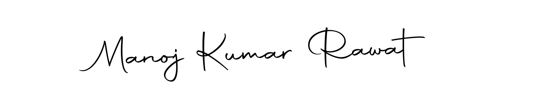 Design your own signature with our free online signature maker. With this signature software, you can create a handwritten (Autography-DOLnW) signature for name Manoj Kumar Rawat. Manoj Kumar Rawat signature style 10 images and pictures png