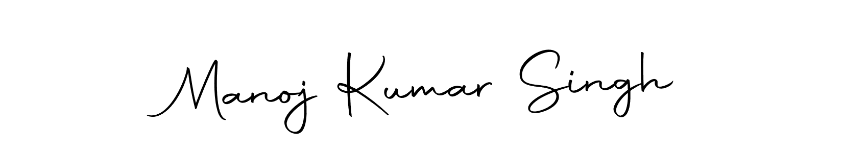 How to make Manoj Kumar Singh name signature. Use Autography-DOLnW style for creating short signs online. This is the latest handwritten sign. Manoj Kumar Singh signature style 10 images and pictures png