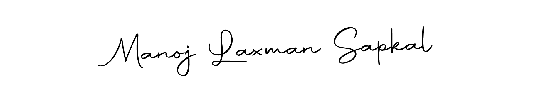 Design your own signature with our free online signature maker. With this signature software, you can create a handwritten (Autography-DOLnW) signature for name Manoj Laxman Sapkal. Manoj Laxman Sapkal signature style 10 images and pictures png