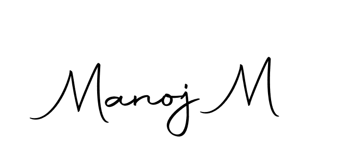 Make a beautiful signature design for name Manoj M. Use this online signature maker to create a handwritten signature for free. Manoj M signature style 10 images and pictures png