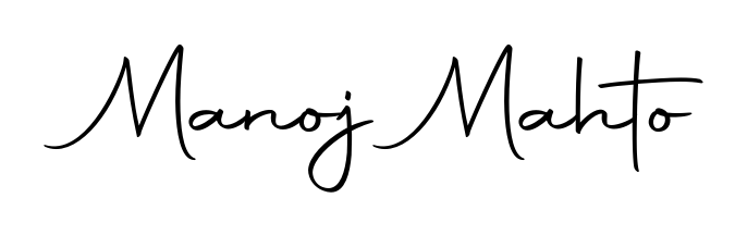 Achieve flawless digital penmanship with Manoj Mahto name in Autography-DOLnW font. The perfect tool for creating online signatures. Manoj Mahto signature style 10 images and pictures png