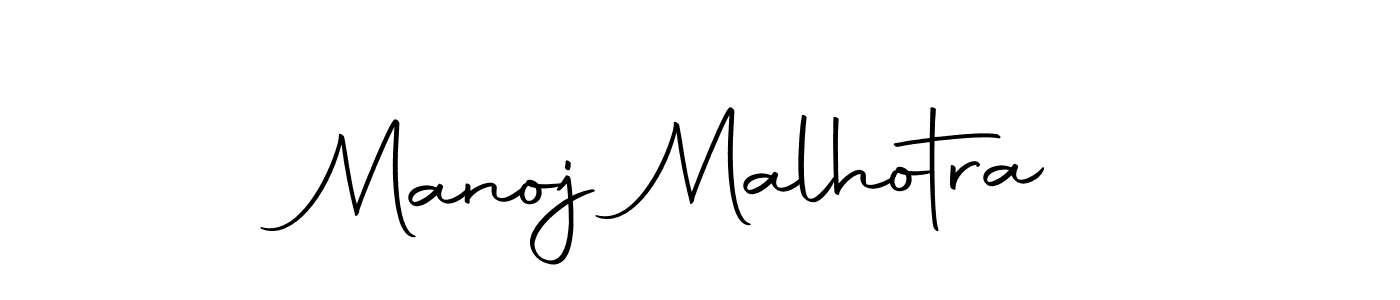 Design your own signature with our free online signature maker. With this signature software, you can create a handwritten (Autography-DOLnW) signature for name Manoj Malhotra. Manoj Malhotra signature style 10 images and pictures png