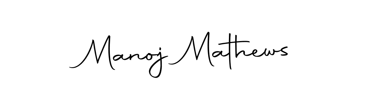 Make a short Manoj Mathews signature style. Manage your documents anywhere anytime using Autography-DOLnW. Create and add eSignatures, submit forms, share and send files easily. Manoj Mathews signature style 10 images and pictures png