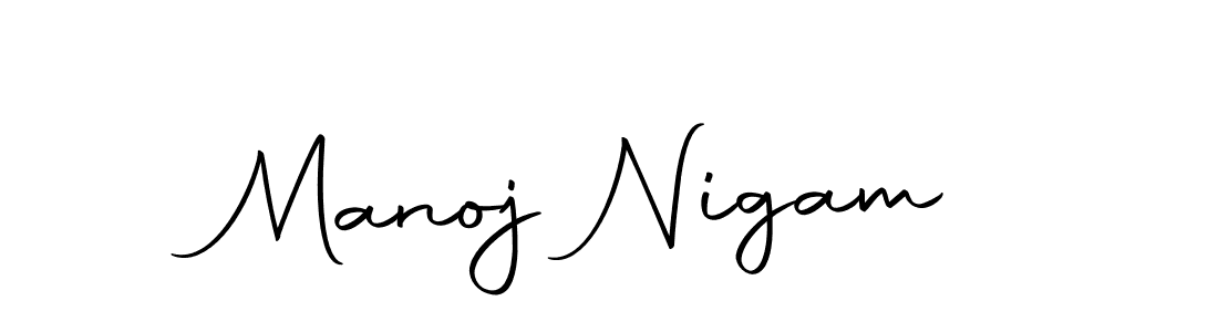 Make a beautiful signature design for name Manoj Nigam. With this signature (Autography-DOLnW) style, you can create a handwritten signature for free. Manoj Nigam signature style 10 images and pictures png