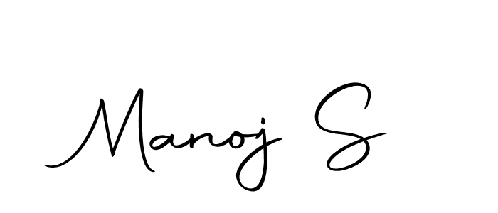 You should practise on your own different ways (Autography-DOLnW) to write your name (Manoj S) in signature. don't let someone else do it for you. Manoj S signature style 10 images and pictures png