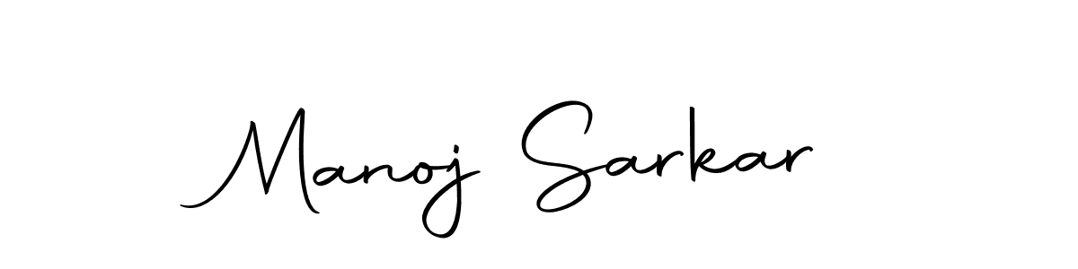 Use a signature maker to create a handwritten signature online. With this signature software, you can design (Autography-DOLnW) your own signature for name Manoj Sarkar. Manoj Sarkar signature style 10 images and pictures png