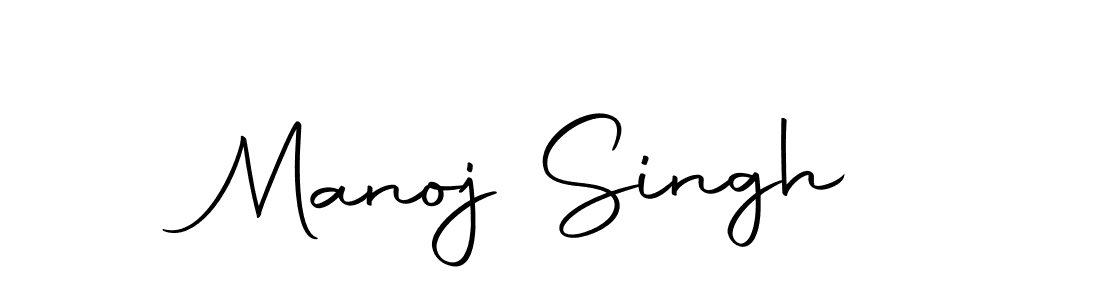 Design your own signature with our free online signature maker. With this signature software, you can create a handwritten (Autography-DOLnW) signature for name Manoj Singh. Manoj Singh signature style 10 images and pictures png