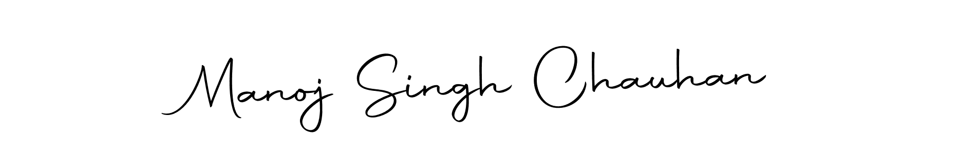 Create a beautiful signature design for name Manoj Singh Chauhan. With this signature (Autography-DOLnW) fonts, you can make a handwritten signature for free. Manoj Singh Chauhan signature style 10 images and pictures png