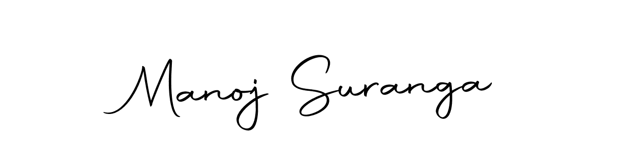 Design your own signature with our free online signature maker. With this signature software, you can create a handwritten (Autography-DOLnW) signature for name Manoj Suranga. Manoj Suranga signature style 10 images and pictures png
