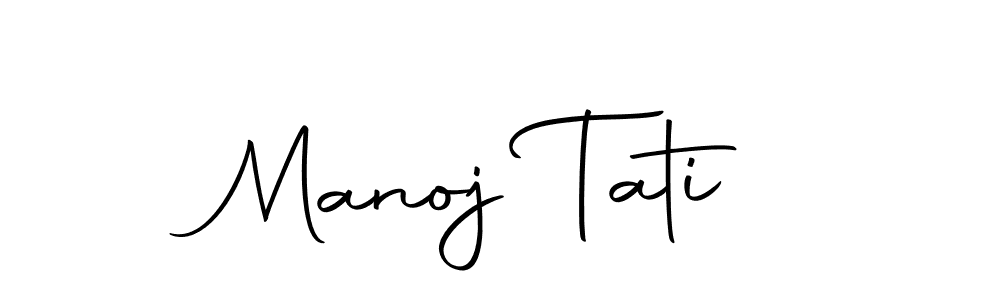 if you are searching for the best signature style for your name Manoj Tati. so please give up your signature search. here we have designed multiple signature styles  using Autography-DOLnW. Manoj Tati signature style 10 images and pictures png