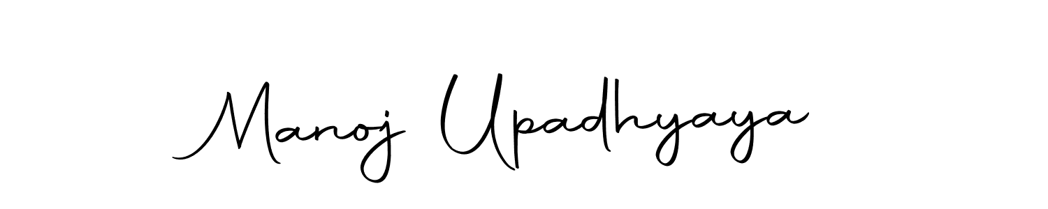 Make a beautiful signature design for name Manoj Upadhyaya. With this signature (Autography-DOLnW) style, you can create a handwritten signature for free. Manoj Upadhyaya signature style 10 images and pictures png