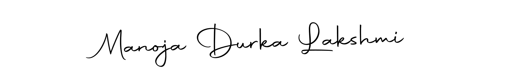 Use a signature maker to create a handwritten signature online. With this signature software, you can design (Autography-DOLnW) your own signature for name Manoja Durka Lakshmi. Manoja Durka Lakshmi signature style 10 images and pictures png