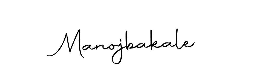 Also we have Manojbakale name is the best signature style. Create professional handwritten signature collection using Autography-DOLnW autograph style. Manojbakale signature style 10 images and pictures png