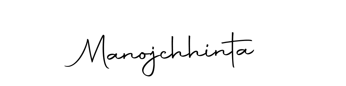 How to make Manojchhinta name signature. Use Autography-DOLnW style for creating short signs online. This is the latest handwritten sign. Manojchhinta signature style 10 images and pictures png