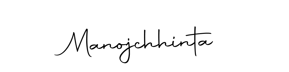 How to make Manojchhinta name signature. Use Autography-DOLnW style for creating short signs online. This is the latest handwritten sign. Manojchhinta signature style 10 images and pictures png