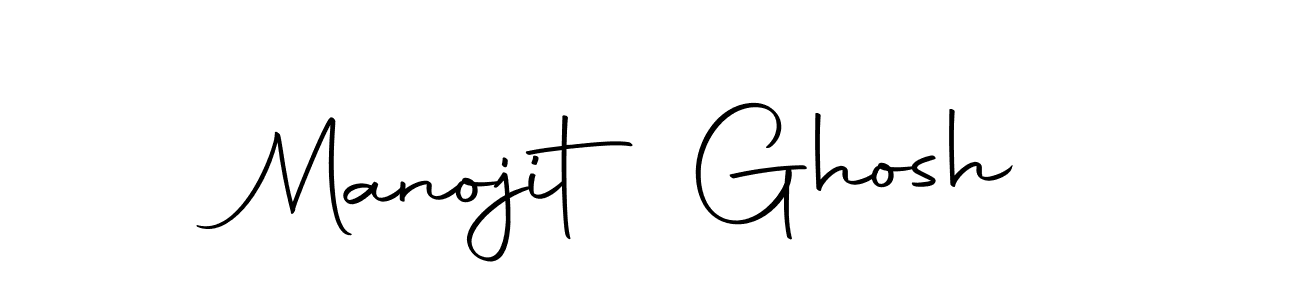 Create a beautiful signature design for name Manojit Ghosh. With this signature (Autography-DOLnW) fonts, you can make a handwritten signature for free. Manojit Ghosh signature style 10 images and pictures png