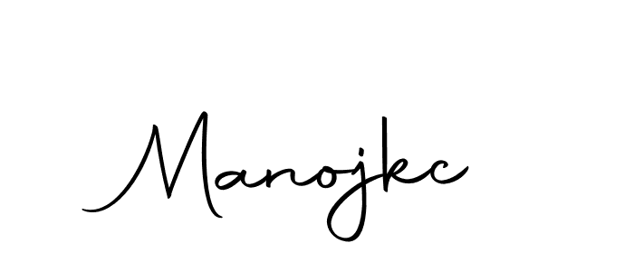 Make a beautiful signature design for name Manojkc. With this signature (Autography-DOLnW) style, you can create a handwritten signature for free. Manojkc signature style 10 images and pictures png