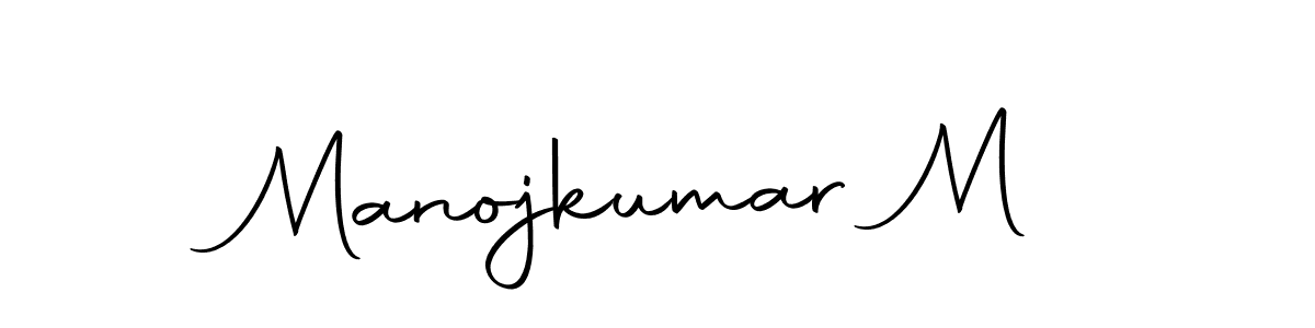 The best way (Autography-DOLnW) to make a short signature is to pick only two or three words in your name. The name Manojkumar M include a total of six letters. For converting this name. Manojkumar M signature style 10 images and pictures png