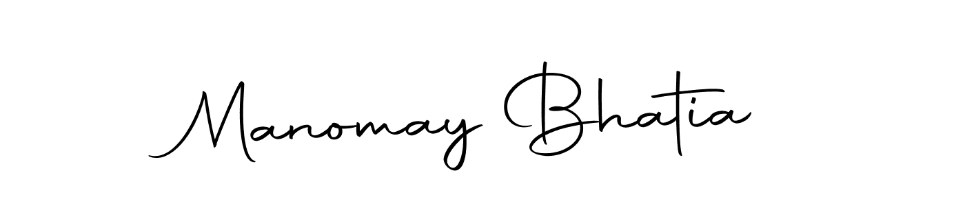 Also we have Manomay Bhatia name is the best signature style. Create professional handwritten signature collection using Autography-DOLnW autograph style. Manomay Bhatia signature style 10 images and pictures png