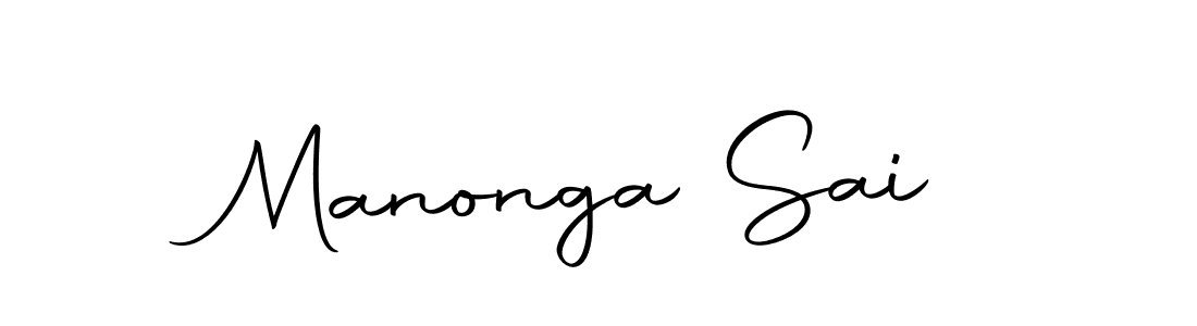 Create a beautiful signature design for name Manonga Sai. With this signature (Autography-DOLnW) fonts, you can make a handwritten signature for free. Manonga Sai signature style 10 images and pictures png
