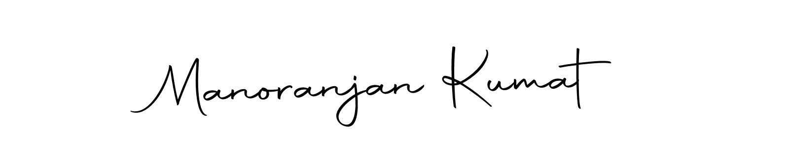 Design your own signature with our free online signature maker. With this signature software, you can create a handwritten (Autography-DOLnW) signature for name Manoranjan Kumat. Manoranjan Kumat signature style 10 images and pictures png