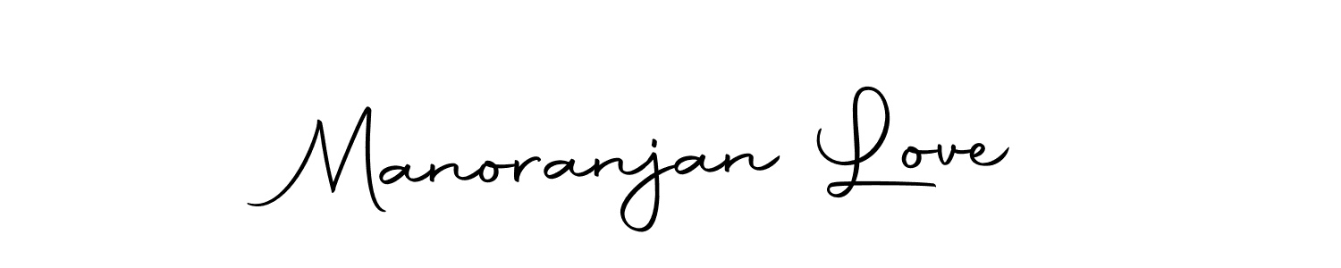 Design your own signature with our free online signature maker. With this signature software, you can create a handwritten (Autography-DOLnW) signature for name Manoranjan Love. Manoranjan Love signature style 10 images and pictures png