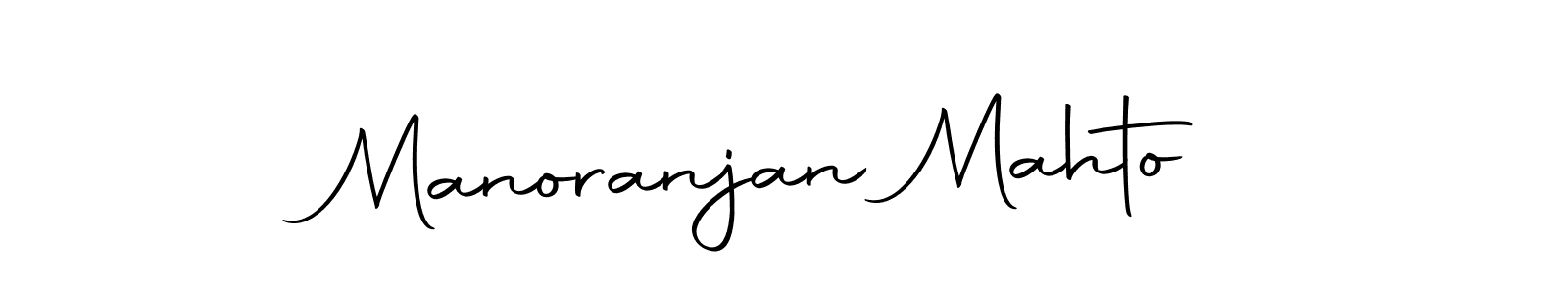 Make a beautiful signature design for name Manoranjan Mahto. With this signature (Autography-DOLnW) style, you can create a handwritten signature for free. Manoranjan Mahto signature style 10 images and pictures png