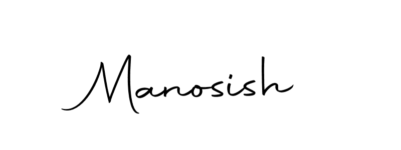 You should practise on your own different ways (Autography-DOLnW) to write your name (Manosish) in signature. don't let someone else do it for you. Manosish signature style 10 images and pictures png