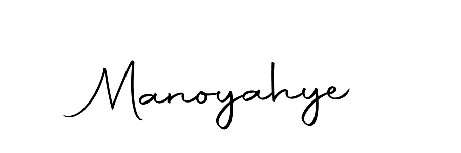 Make a beautiful signature design for name Manoyahye. With this signature (Autography-DOLnW) style, you can create a handwritten signature for free. Manoyahye signature style 10 images and pictures png