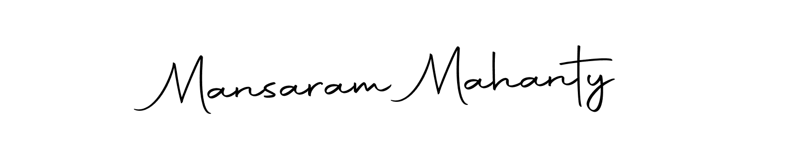 Make a beautiful signature design for name Mansaram Mahanty. With this signature (Autography-DOLnW) style, you can create a handwritten signature for free. Mansaram Mahanty signature style 10 images and pictures png