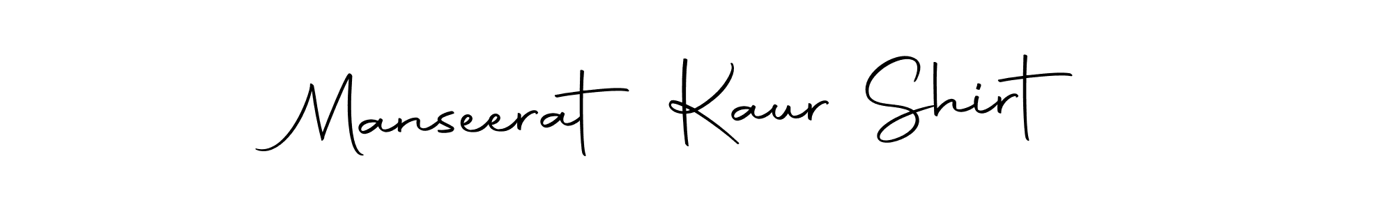 Design your own signature with our free online signature maker. With this signature software, you can create a handwritten (Autography-DOLnW) signature for name Manseerat Kaur Shirt. Manseerat Kaur Shirt signature style 10 images and pictures png