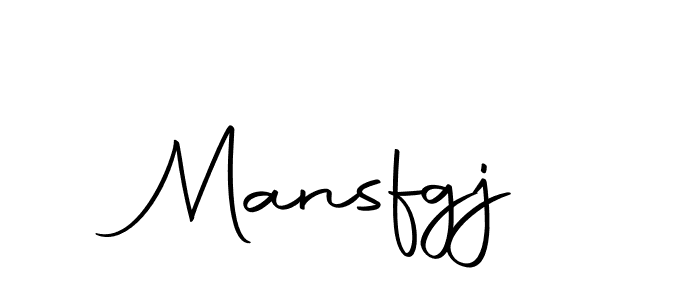 Make a beautiful signature design for name Mansfgj. With this signature (Autography-DOLnW) style, you can create a handwritten signature for free. Mansfgj signature style 10 images and pictures png