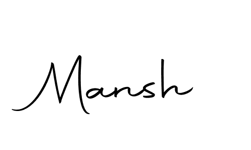 It looks lik you need a new signature style for name Mansh. Design unique handwritten (Autography-DOLnW) signature with our free signature maker in just a few clicks. Mansh signature style 10 images and pictures png