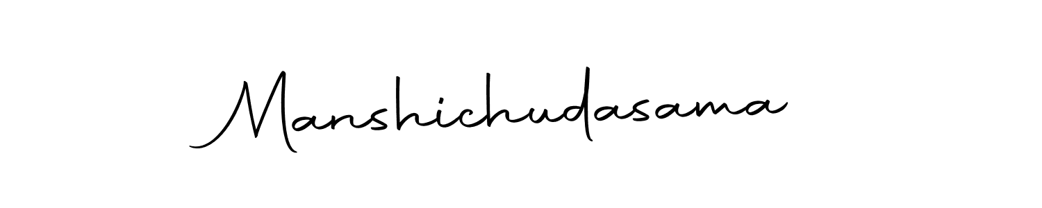 Design your own signature with our free online signature maker. With this signature software, you can create a handwritten (Autography-DOLnW) signature for name Manshichudasama. Manshichudasama signature style 10 images and pictures png