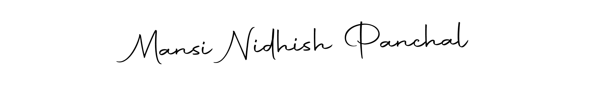 Make a beautiful signature design for name Mansi Nidhish Panchal. With this signature (Autography-DOLnW) style, you can create a handwritten signature for free. Mansi Nidhish Panchal signature style 10 images and pictures png