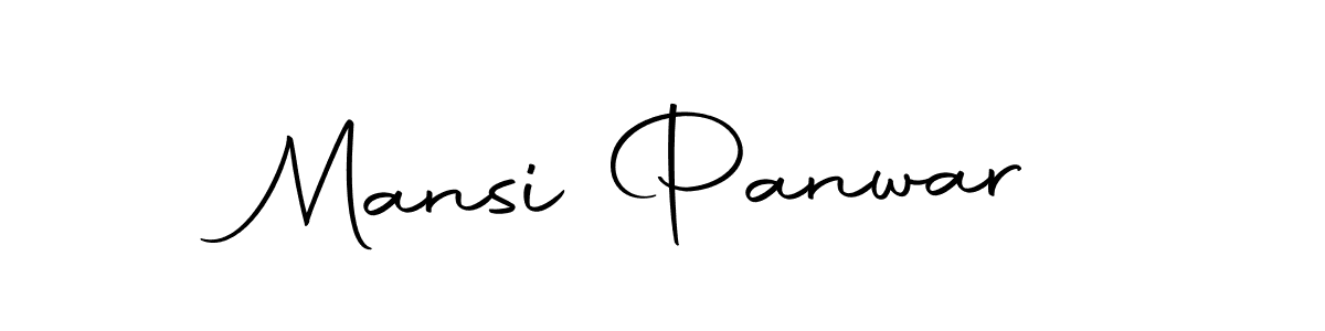 Design your own signature with our free online signature maker. With this signature software, you can create a handwritten (Autography-DOLnW) signature for name Mansi Panwar. Mansi Panwar signature style 10 images and pictures png