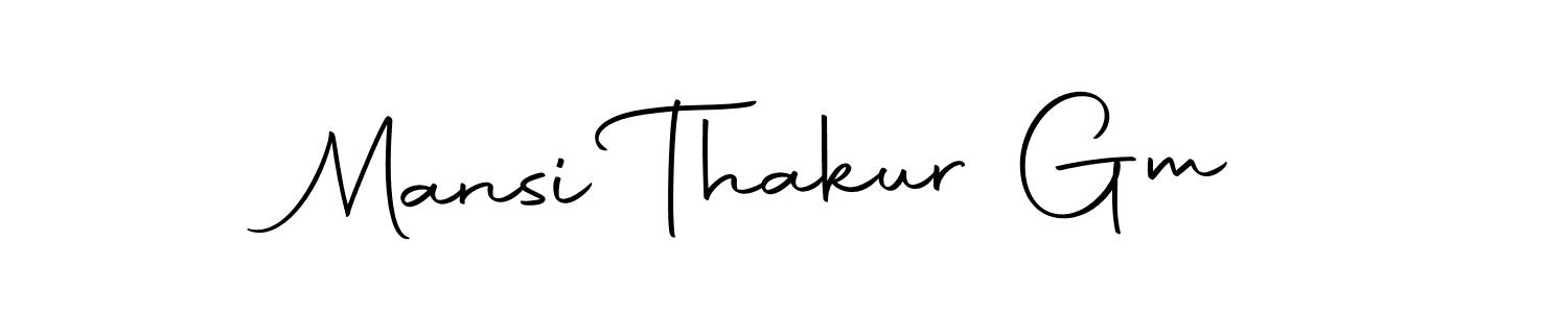 if you are searching for the best signature style for your name Mansi Thakur Gm. so please give up your signature search. here we have designed multiple signature styles  using Autography-DOLnW. Mansi Thakur Gm signature style 10 images and pictures png