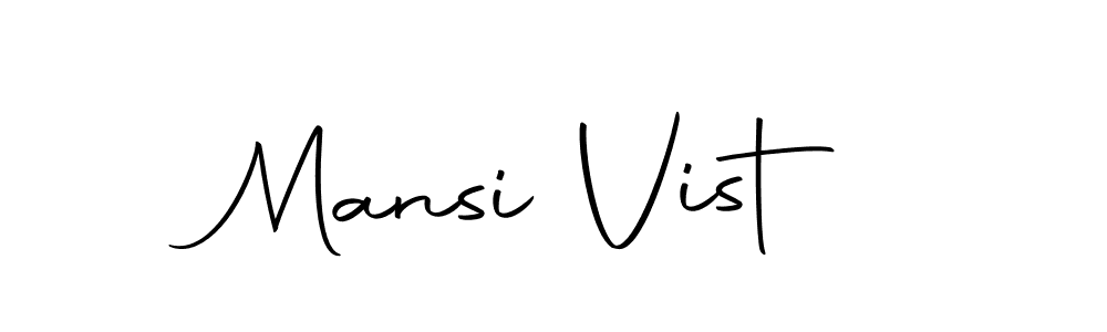 This is the best signature style for the Mansi Vist name. Also you like these signature font (Autography-DOLnW). Mix name signature. Mansi Vist signature style 10 images and pictures png