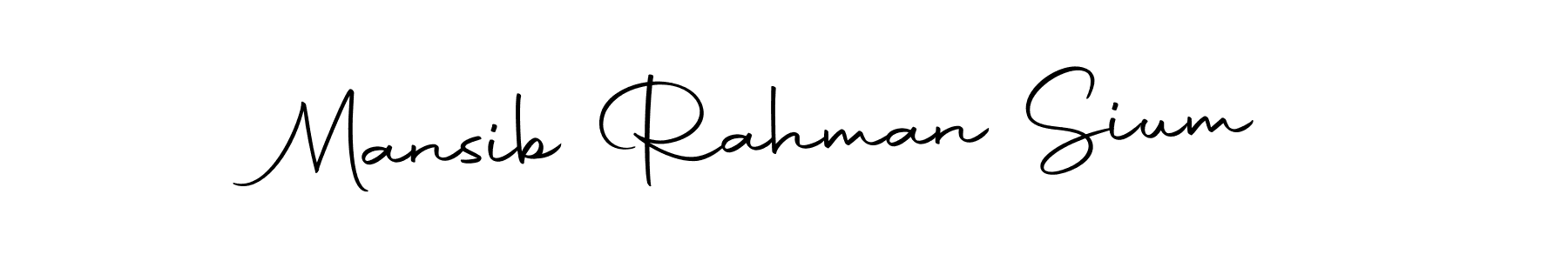 Make a beautiful signature design for name Mansib Rahman Sium. With this signature (Autography-DOLnW) style, you can create a handwritten signature for free. Mansib Rahman Sium signature style 10 images and pictures png