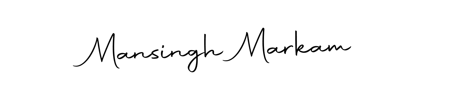 The best way (Autography-DOLnW) to make a short signature is to pick only two or three words in your name. The name Mansingh Markam include a total of six letters. For converting this name. Mansingh Markam signature style 10 images and pictures png