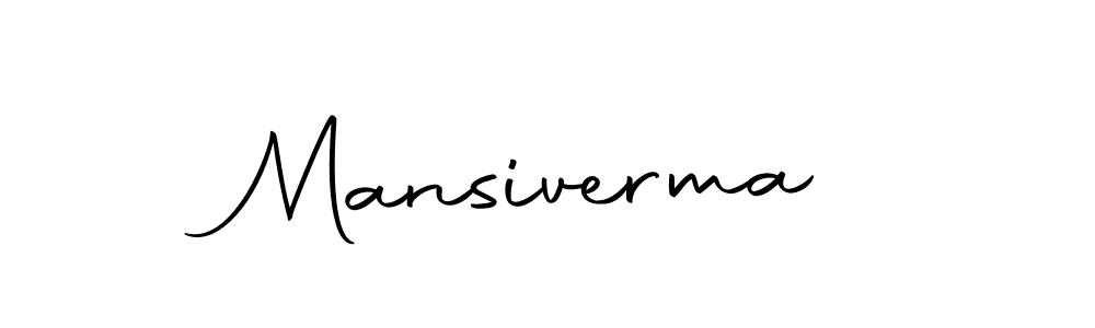 You should practise on your own different ways (Autography-DOLnW) to write your name (Mansiverma) in signature. don't let someone else do it for you. Mansiverma signature style 10 images and pictures png
