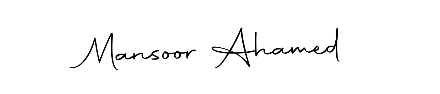 You should practise on your own different ways (Autography-DOLnW) to write your name (Mansoor Ahamed) in signature. don't let someone else do it for you. Mansoor Ahamed signature style 10 images and pictures png