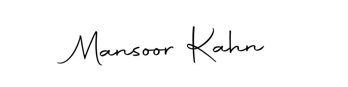 You should practise on your own different ways (Autography-DOLnW) to write your name (Mansoor Kahn) in signature. don't let someone else do it for you. Mansoor Kahn signature style 10 images and pictures png