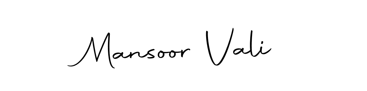 Make a short Mansoor Vali signature style. Manage your documents anywhere anytime using Autography-DOLnW. Create and add eSignatures, submit forms, share and send files easily. Mansoor Vali signature style 10 images and pictures png